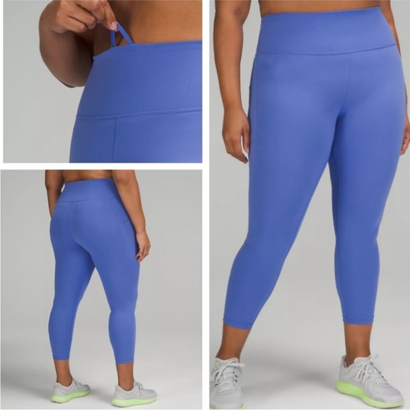 NWT Lululemon Wunder Train Pant 25” Pockets - Picture 1 of 8